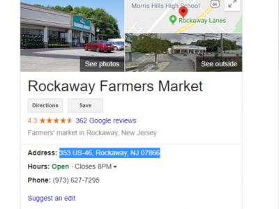 Morris County NJ Cheapest Freshest  Farmers Market :
